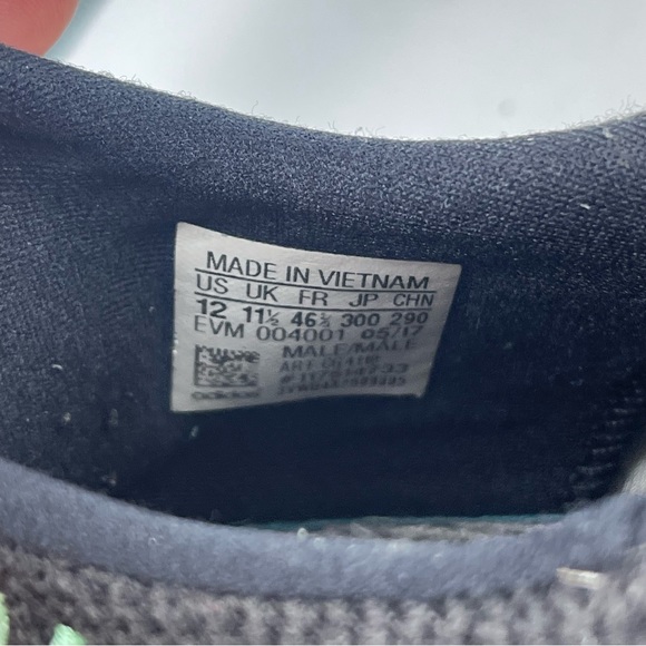 Adidas Swift Run Black And Green Men’s Lace Up Sneakers Shoes Size 12 - CG4110 - Picture 8 of 8